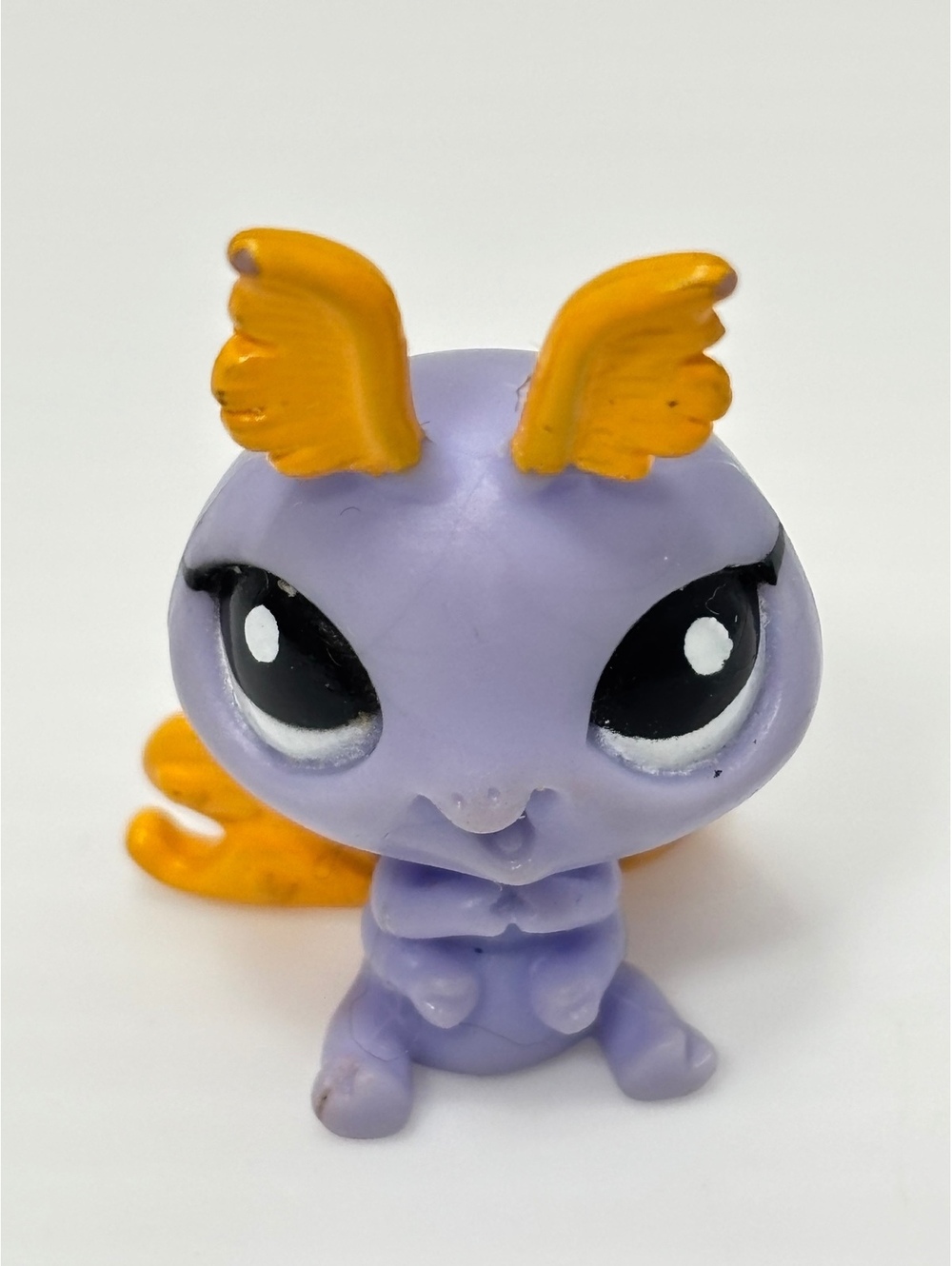 Littlest Pet Shop LPS #2726 Purple Orange Tiny Baby Fairy Figurine GUC